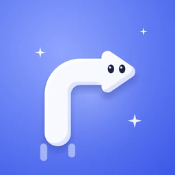 Narrowly app icon: a friendly white arrow on a blue tile